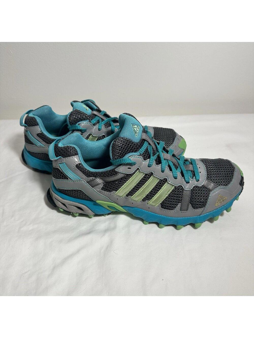 Adidas Adiwear Womens US Size 10 Teal/Green/Gray Powerstride running shoes